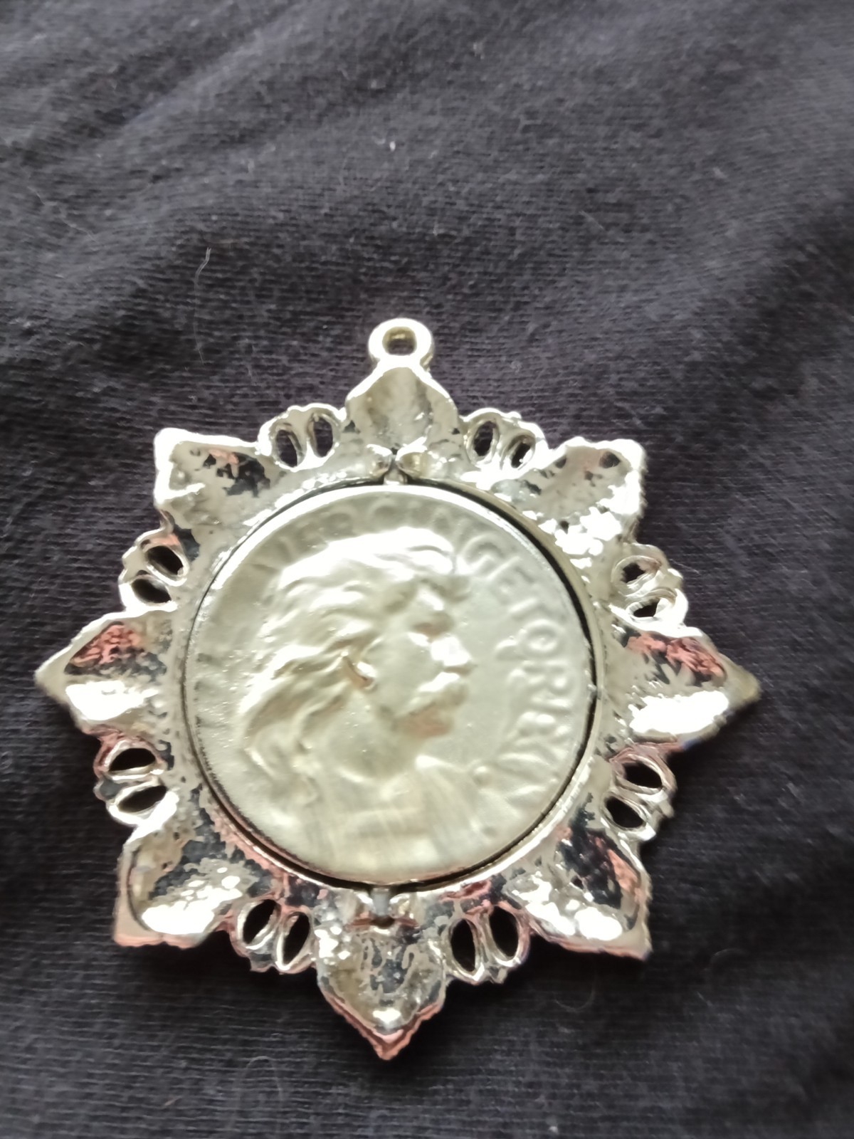 Vintage Roman Spin Pendant