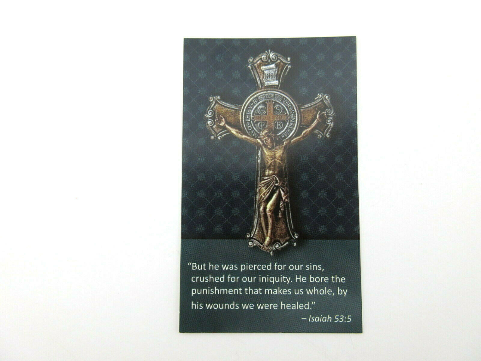 Small Crucifix Cross Religious Pendant Necklace No Tarnish Chain