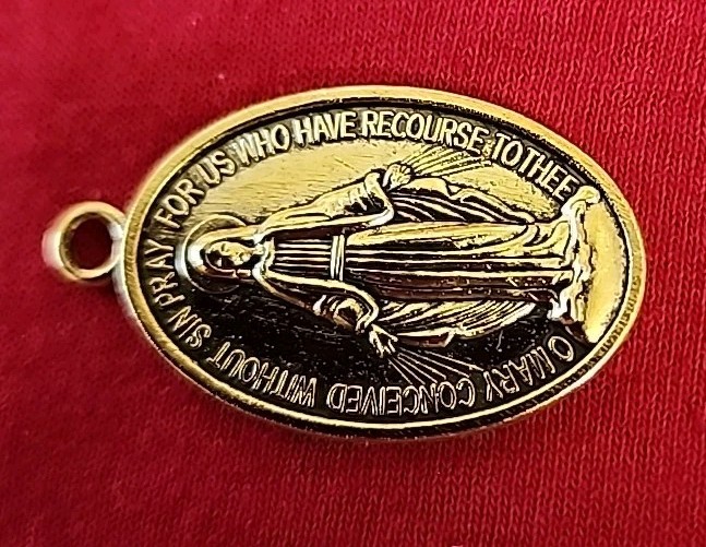 CHRISTIAN CATHOLIC 10 GOLD PLATED FOR SAINT MARY NEW