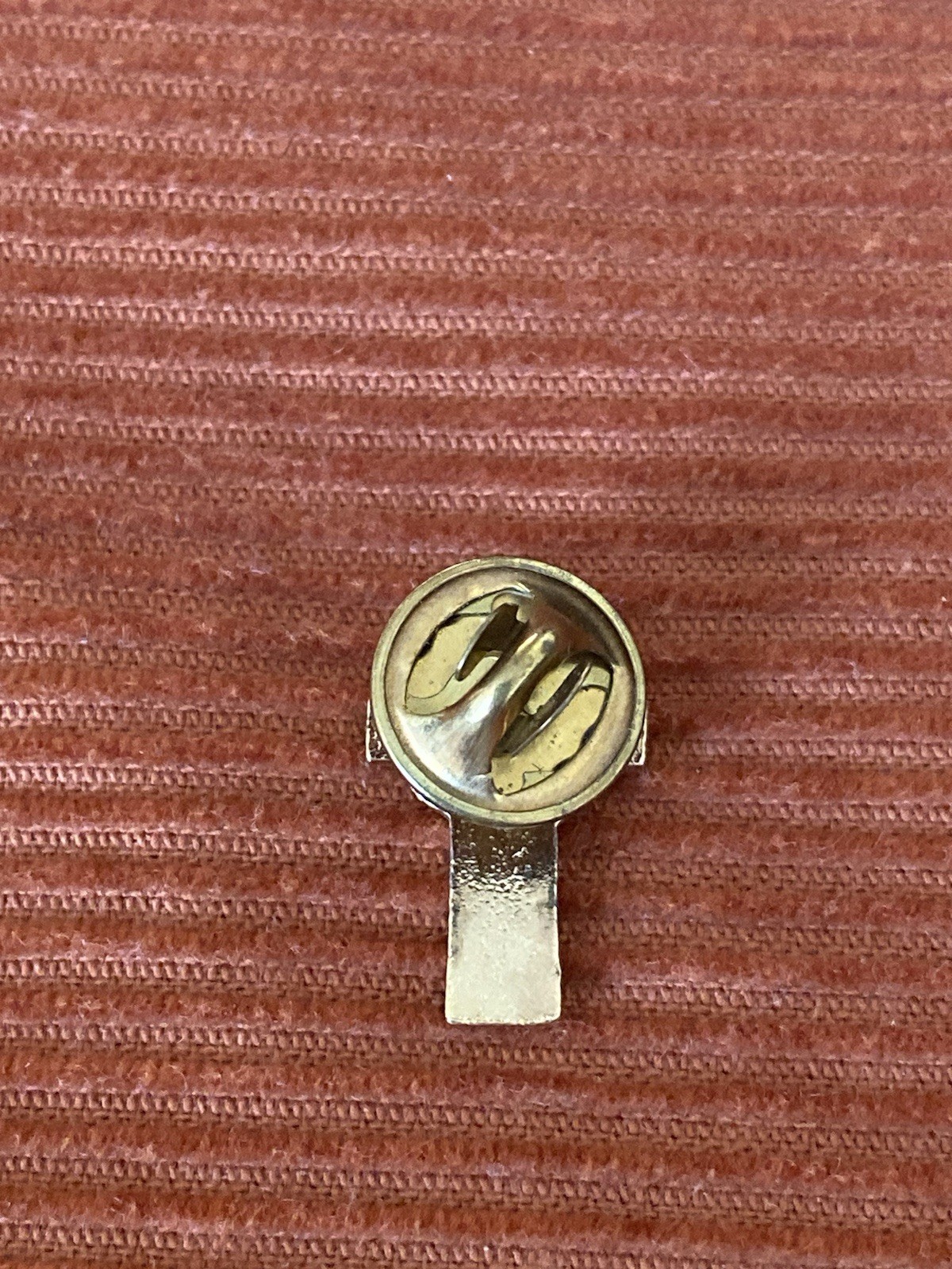 Vintage Gold-toned Celtic Cross Lapel Pin Traditional Knotwork Designs