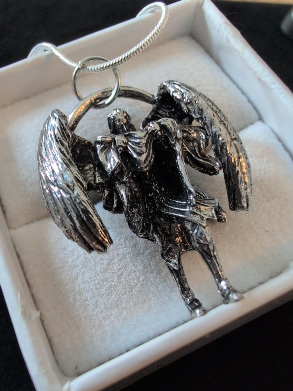Solid Sterling 925 Protection Medallion St. Michael Archangel Strength Power 17G