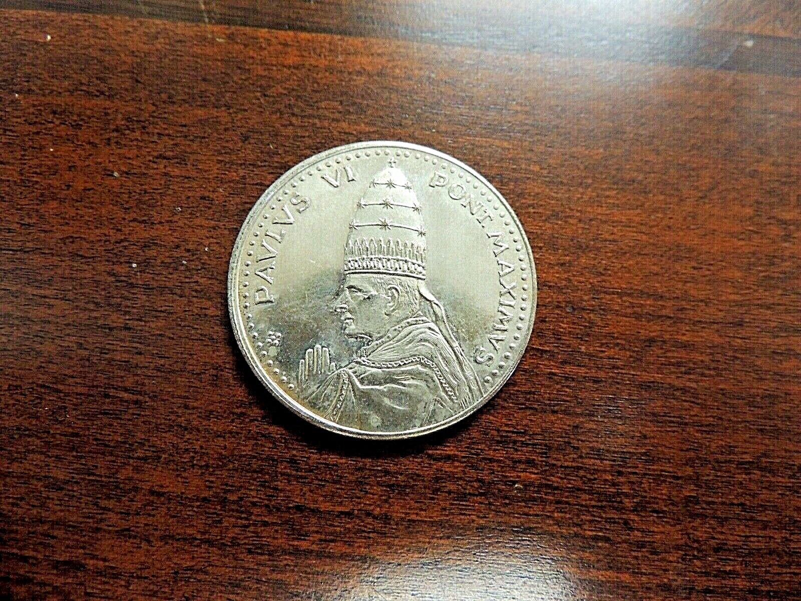 Vintage Classic “Paulus Vl” Silver Vatican Medal