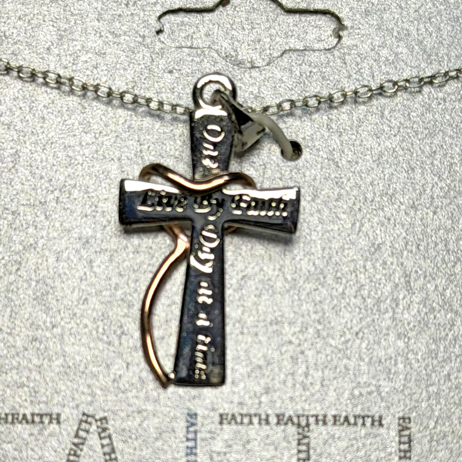 925 Sterling Silver Cross Necklace Lot All New in Box Two with CZ Stones, NIB