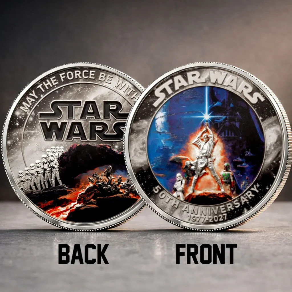 Star Wars 50th Anniversary 2027 Commemorative Coin