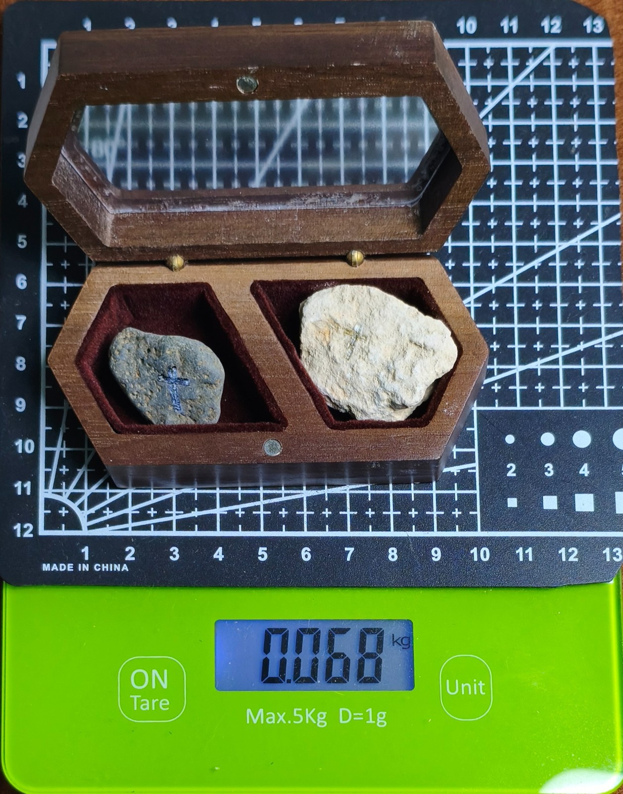 2 HOLY LAND STONES SET – Capernaum (Jesus’ Town) & Mount of Olives (Gethsemane)