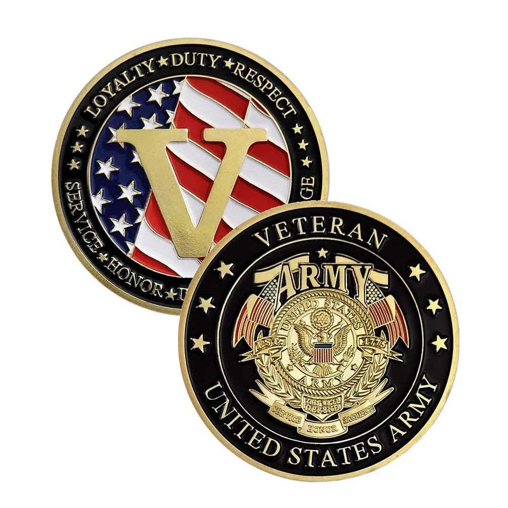 U.S. Army Soldier Challenge Coin – Collection Gifts bronze