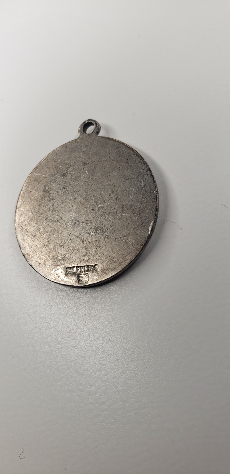 St Christopher Medal, Sterling Silver UNKNOWN DATE MADE