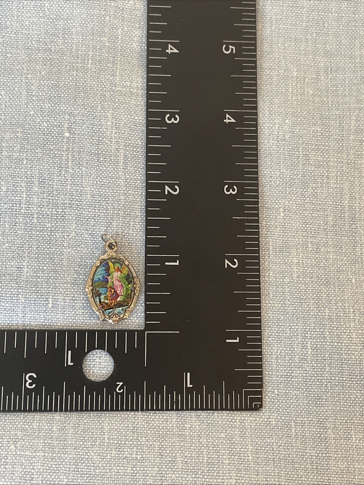 Lot of 10 Religious Medals Pendants Charms, Virgin Mary, Guardian Angel, Jesus,