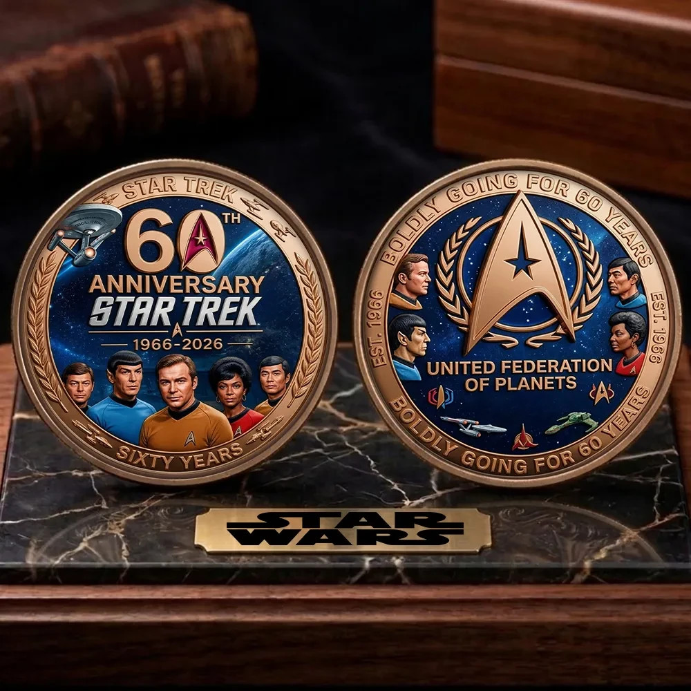 Star Trek 60th Anniversary 2026 Commemorative Coin 1966-2026