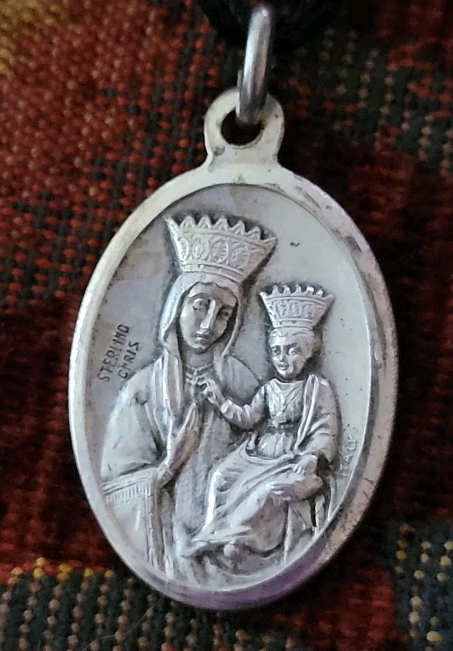 St. Camillus & Queen Of Peace Sterling Vintage & New Medal Catholic Doctors