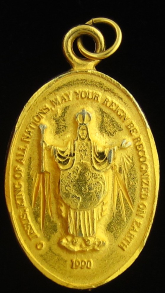Vintage Saint Michael the Archangel Medal Patron Saint of Military Personnel