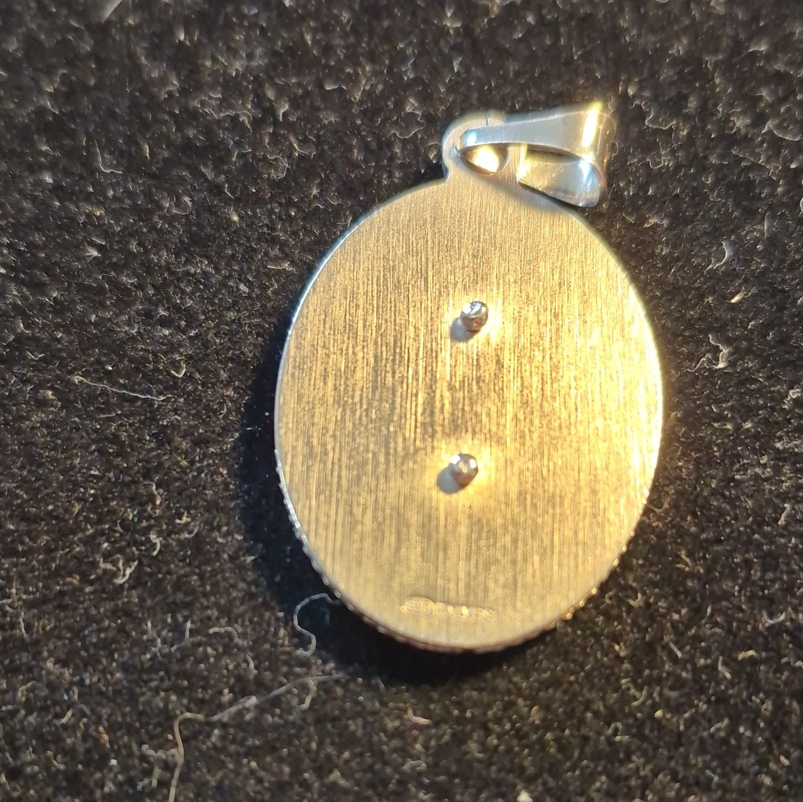 St. Christopher Oval Christian .925 ss Pendant- Religious Charm – Christianity