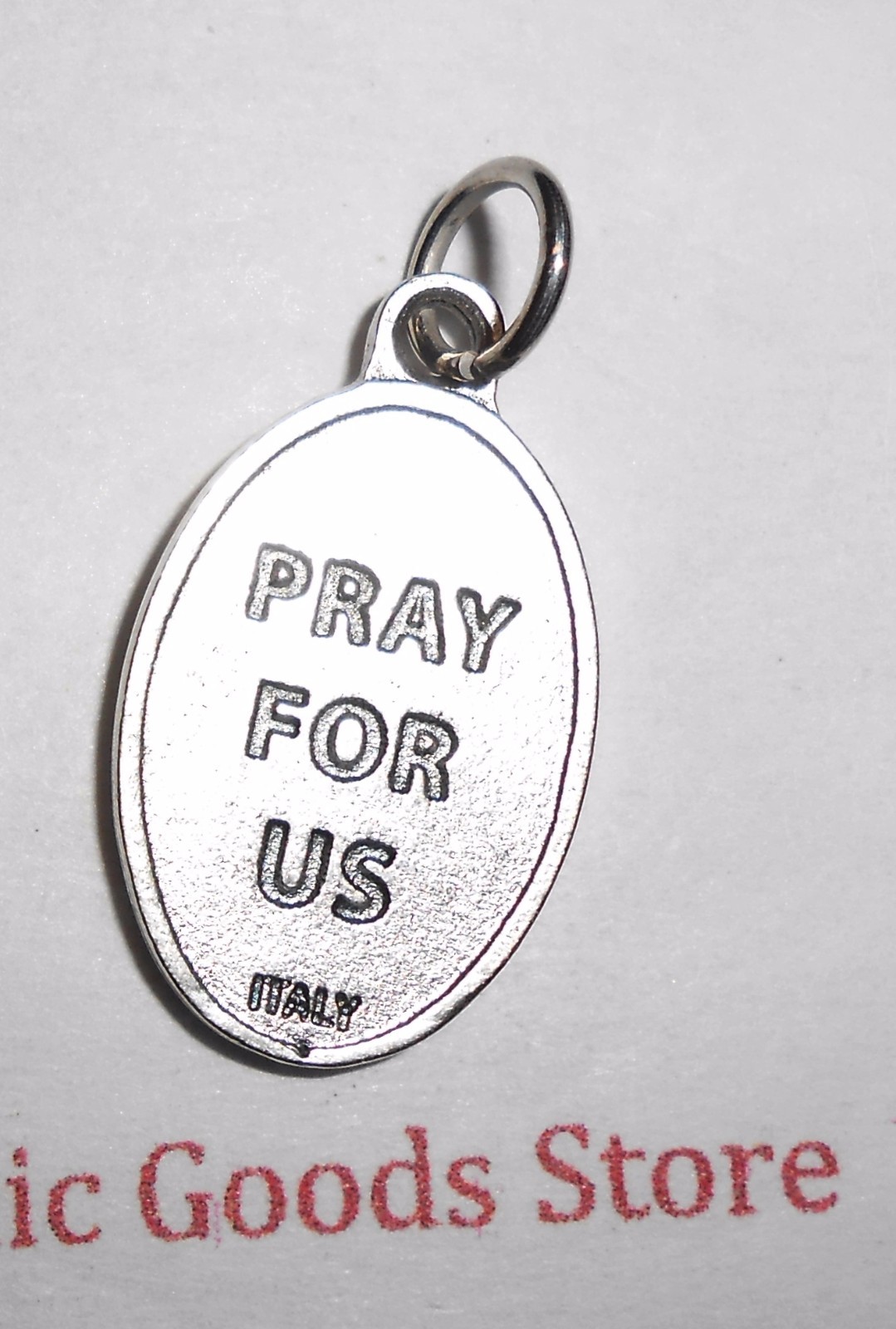 Saint St. John of the Cross – Ox Die Cast Italian Silver Tone 1 inch Medal