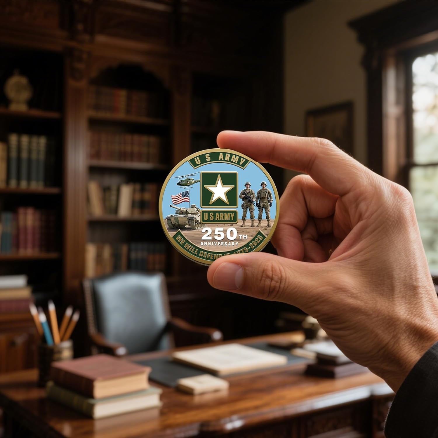 USMC 250th Anniversary Challenge Coin – Marine Corps US Army Military…