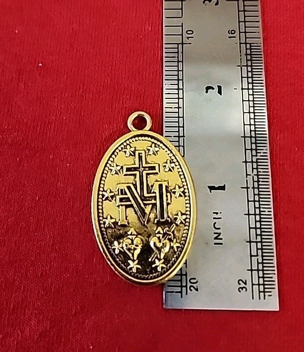 CHRISTIAN CATHOLIC 10 GOLD PLATED FOR SAINT MARY NEW