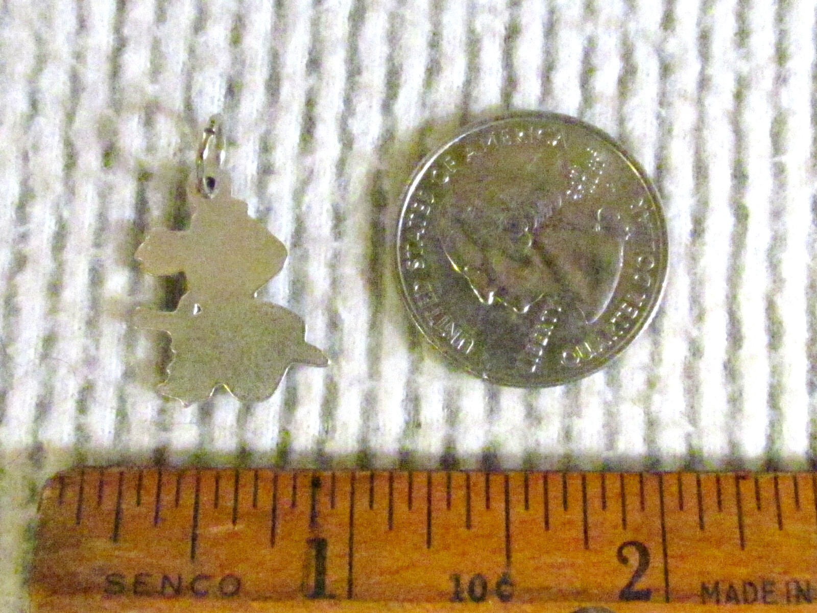 Sacred Immaculate Heart of Jesus Mary double Medal charm pendant Silver Tone