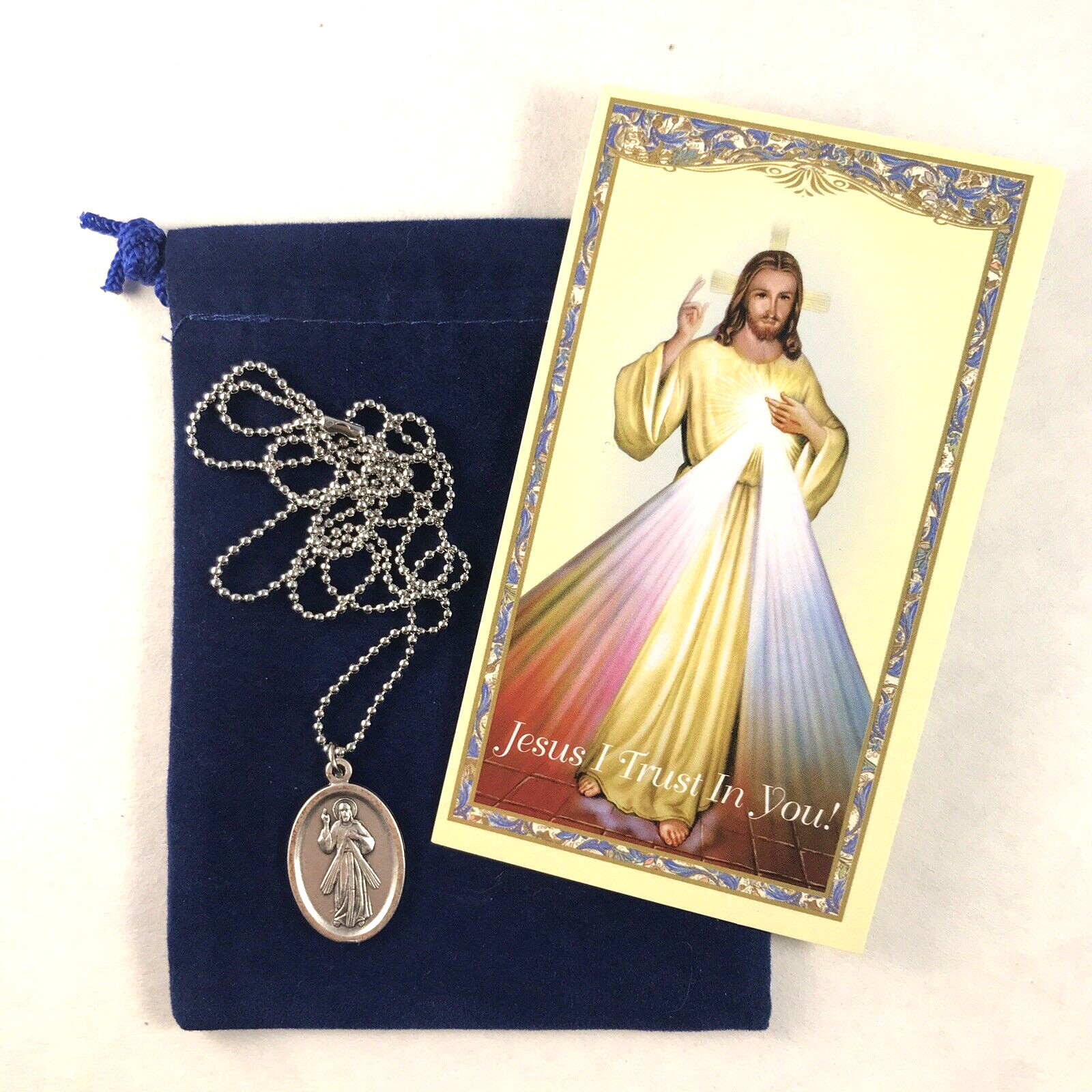 JESUS DIVINE MERCY RELIGIOUS MEDAL