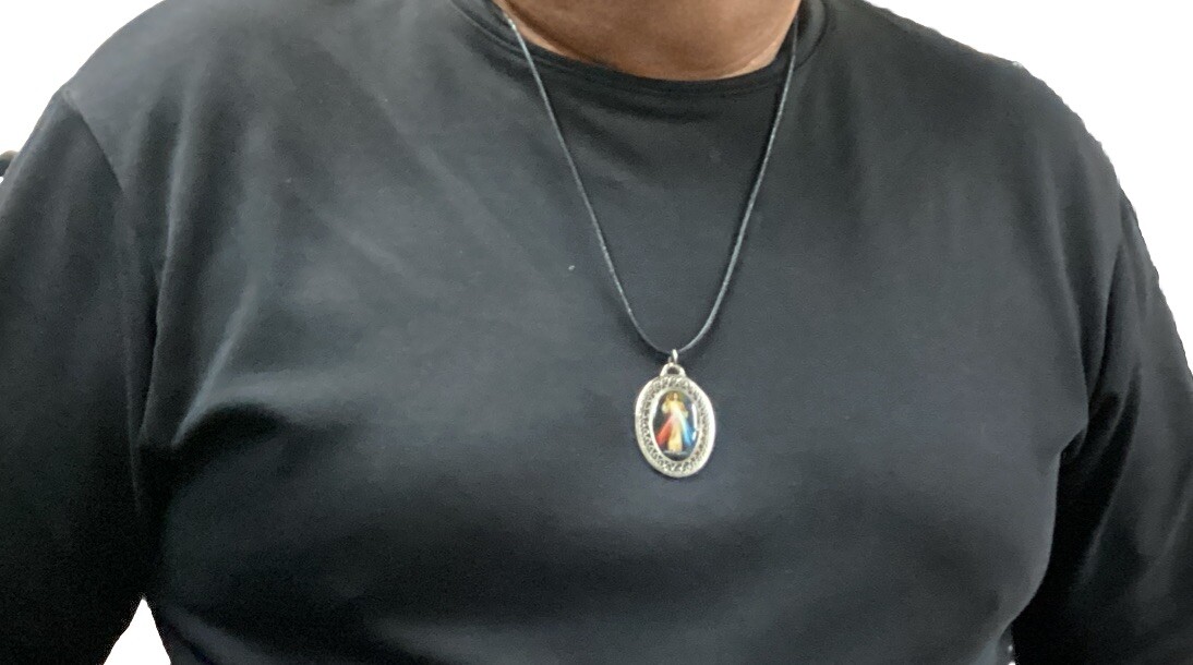 Medal Divine Mercy, Sor Faustina, Medalla Divina Misericordia Prayer Protection