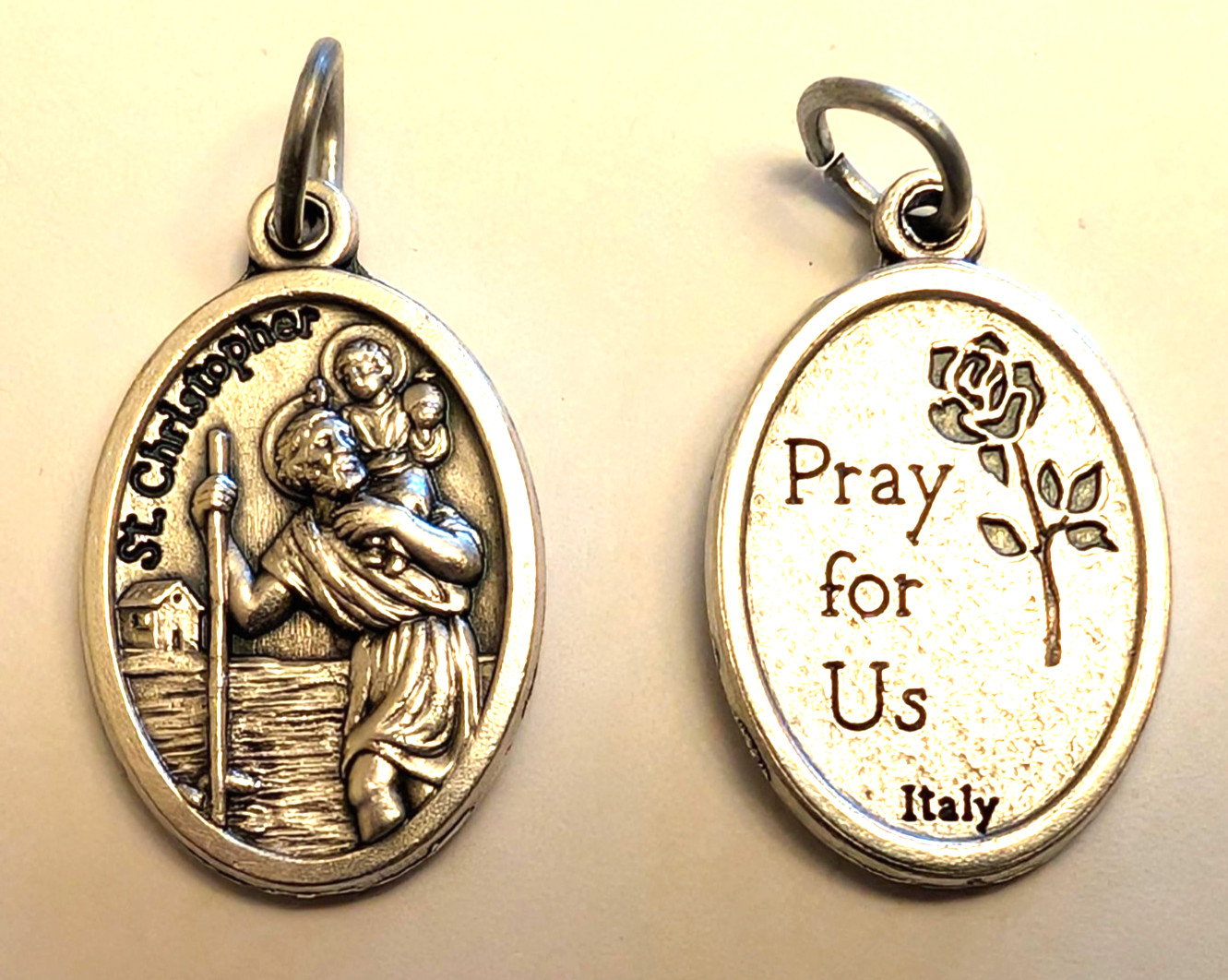 Catholic Saint Christopher Medal – Made in Italy