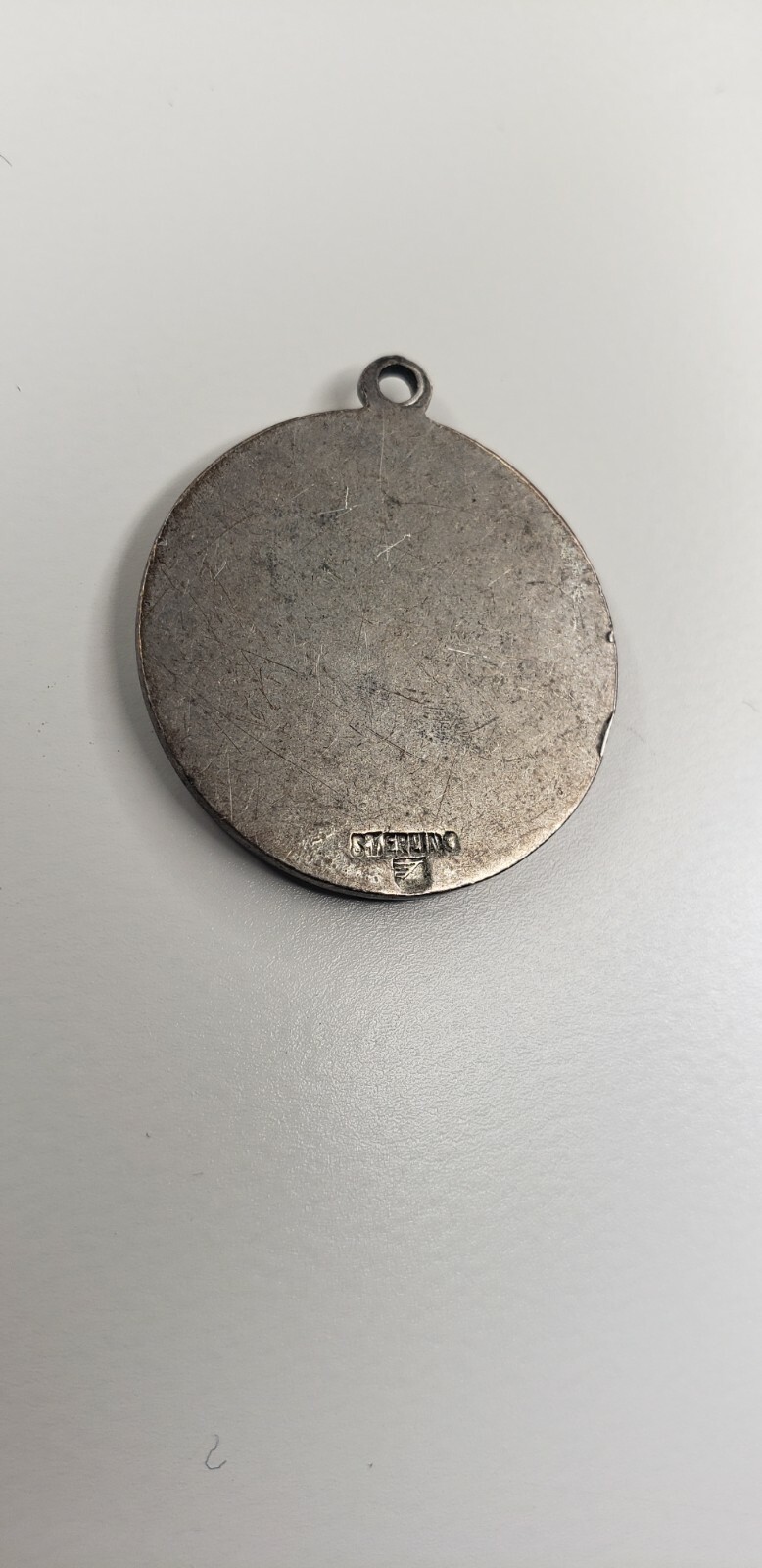 St Christopher Medal, Sterling Silver UNKNOWN DATE MADE