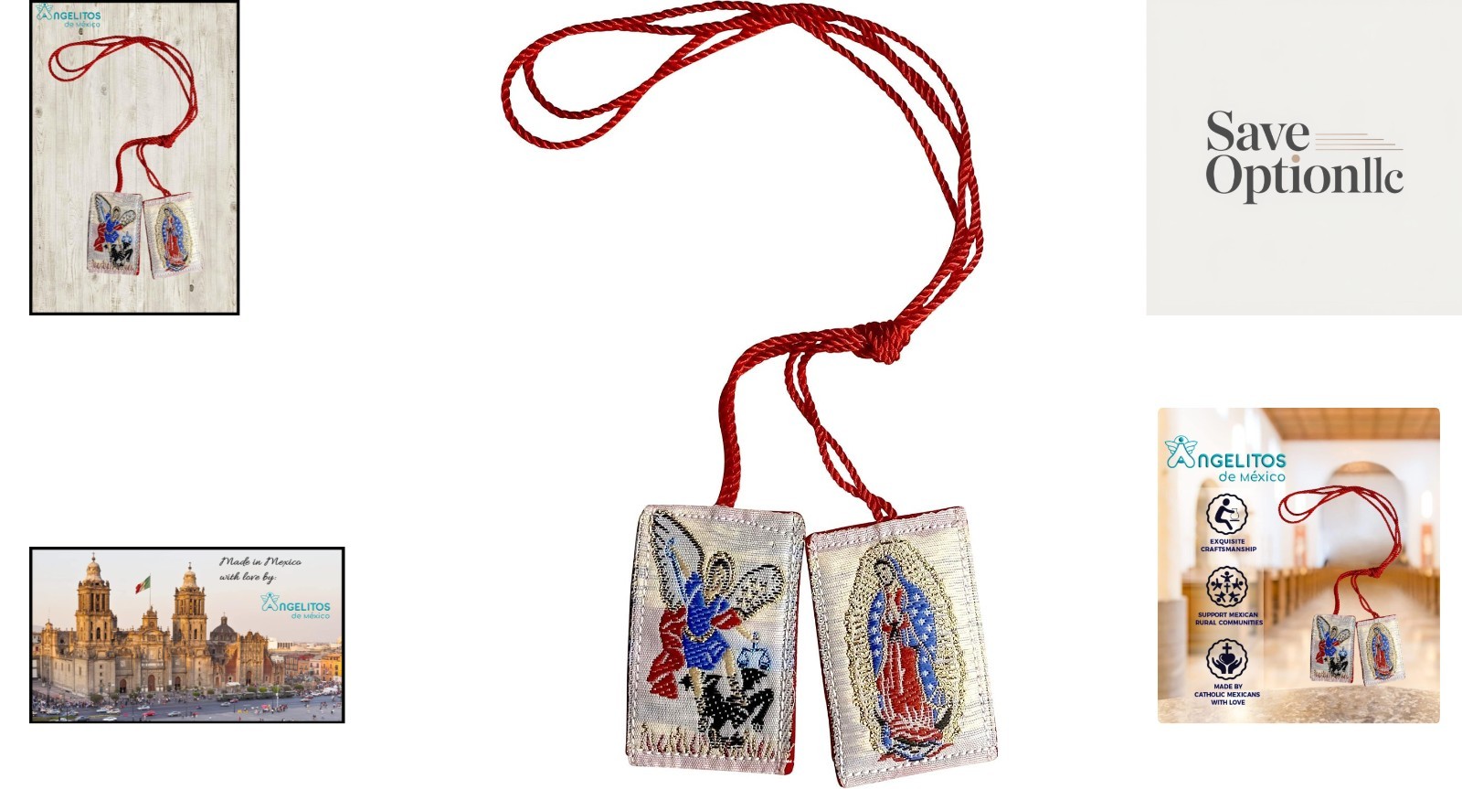 Red Scapular of Saint Michael: Spiritual Protection & Adjustable Necklace Design