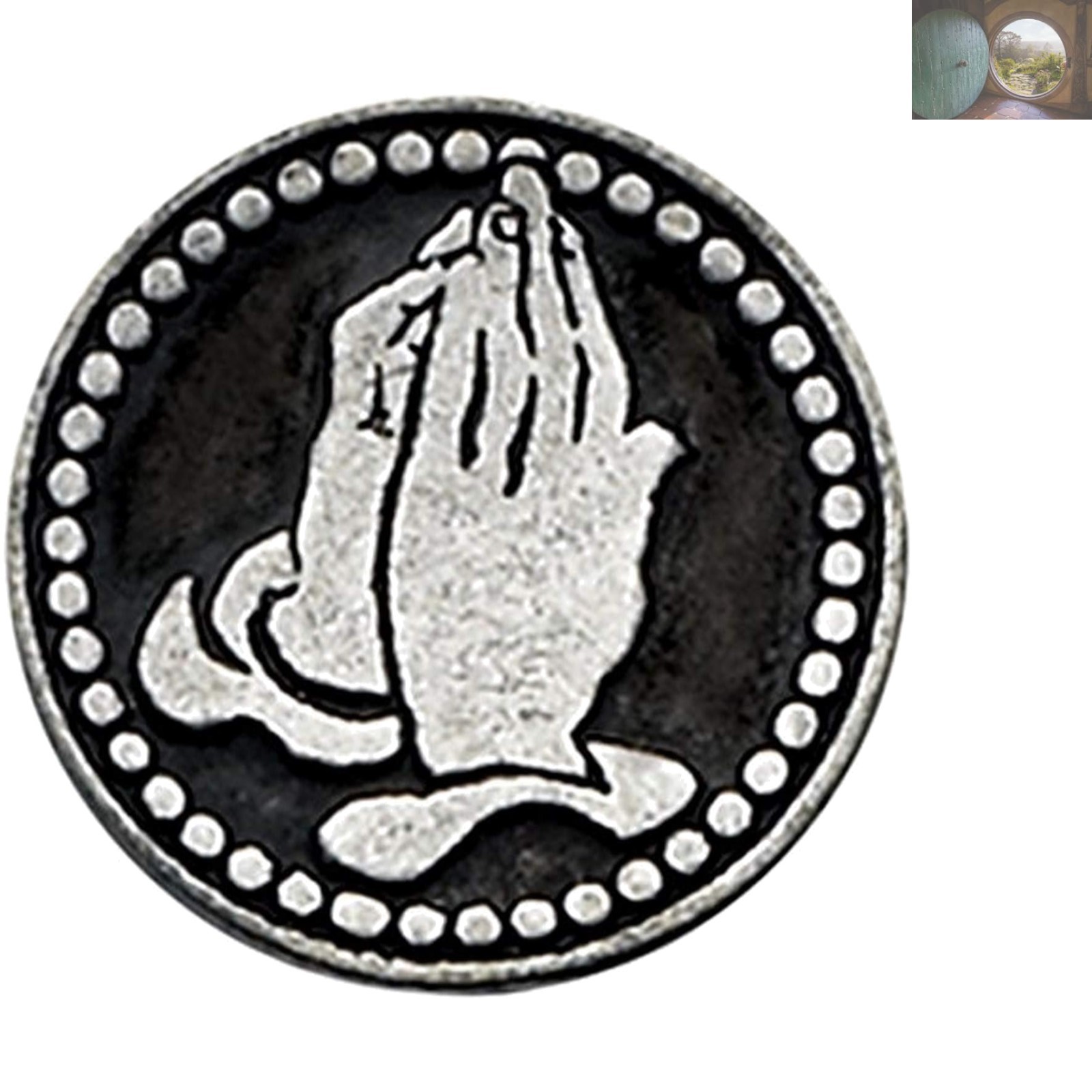 Inspirational 1-Inch I Said a Prayer Pocket Token – Multicolor Metal Keepsake