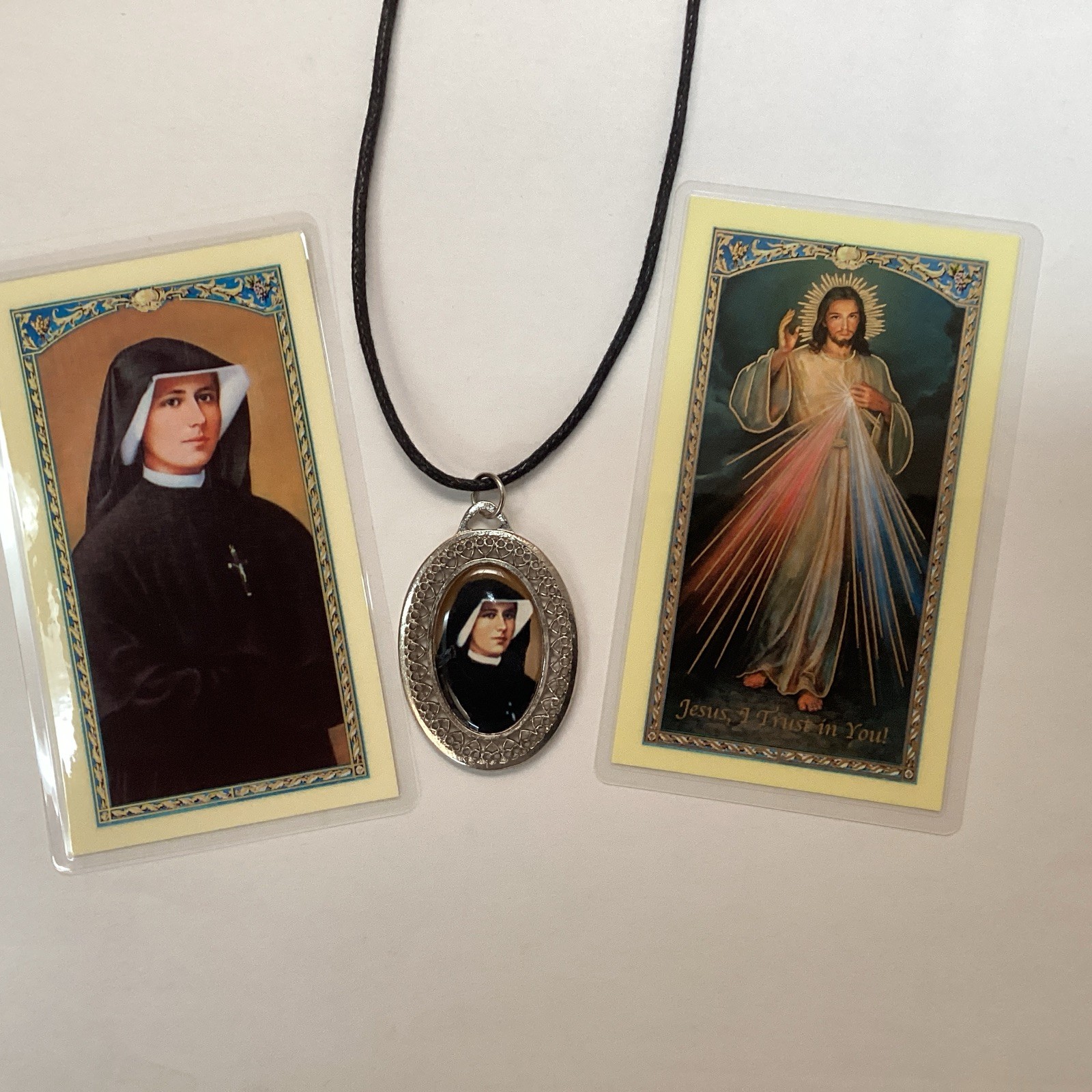 Medal Divine Mercy, Sor Faustina, Medalla Divina Misericordia Prayer Protection