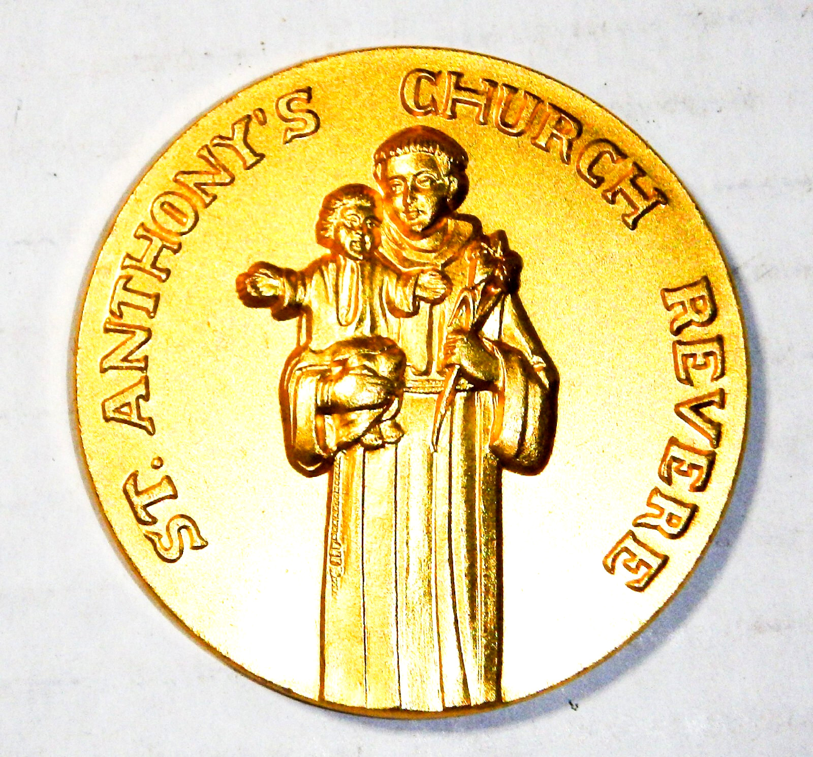 St Anthony’s Church Revere, Massachusetts 1981 75th Anniversary 2 oz. Coin