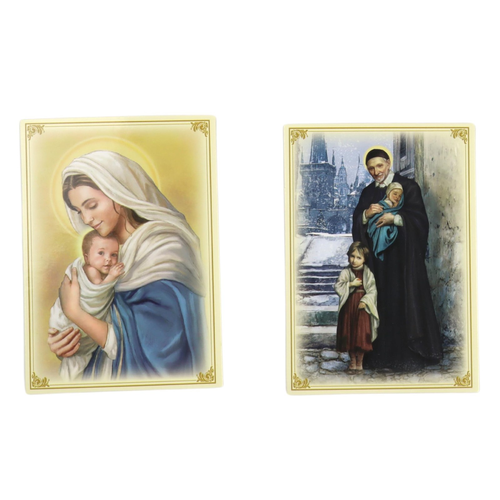 Needzo Patron Saint Devotional Card Set, Learn The Saints Flashcard Deck, Gre…