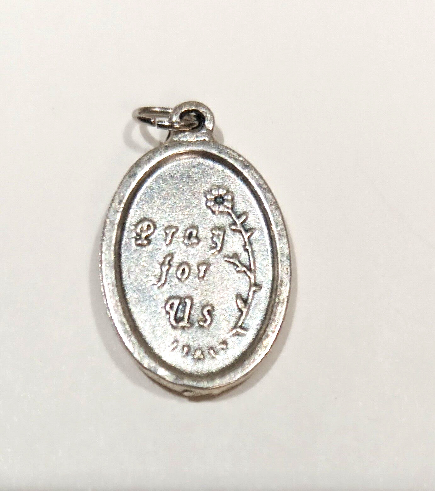 Religious Catholic Medal Saint Peregrine 1″ Oval Medal Italy
