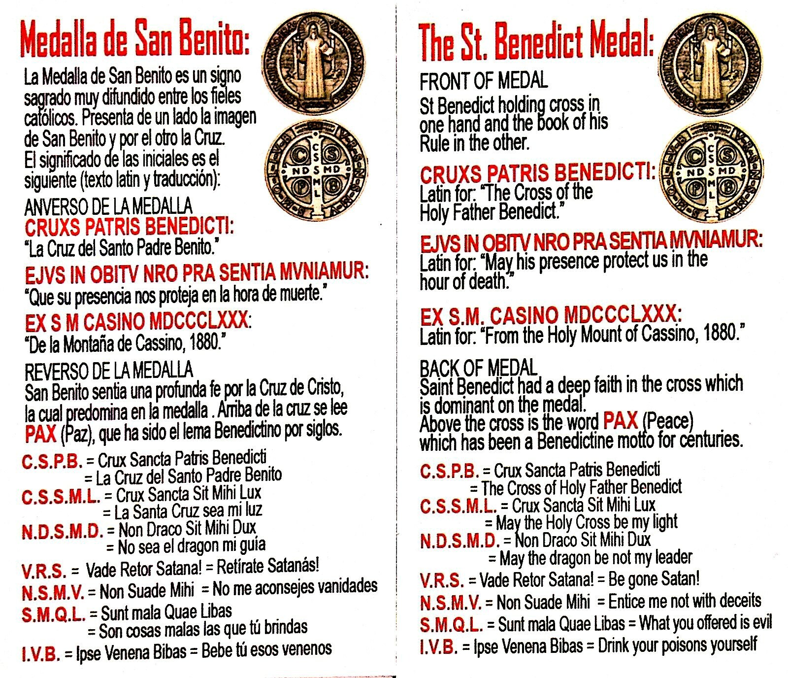18k Gold Plated San Benito St Saint Benedict Small Medal Protect. Necklace 20”