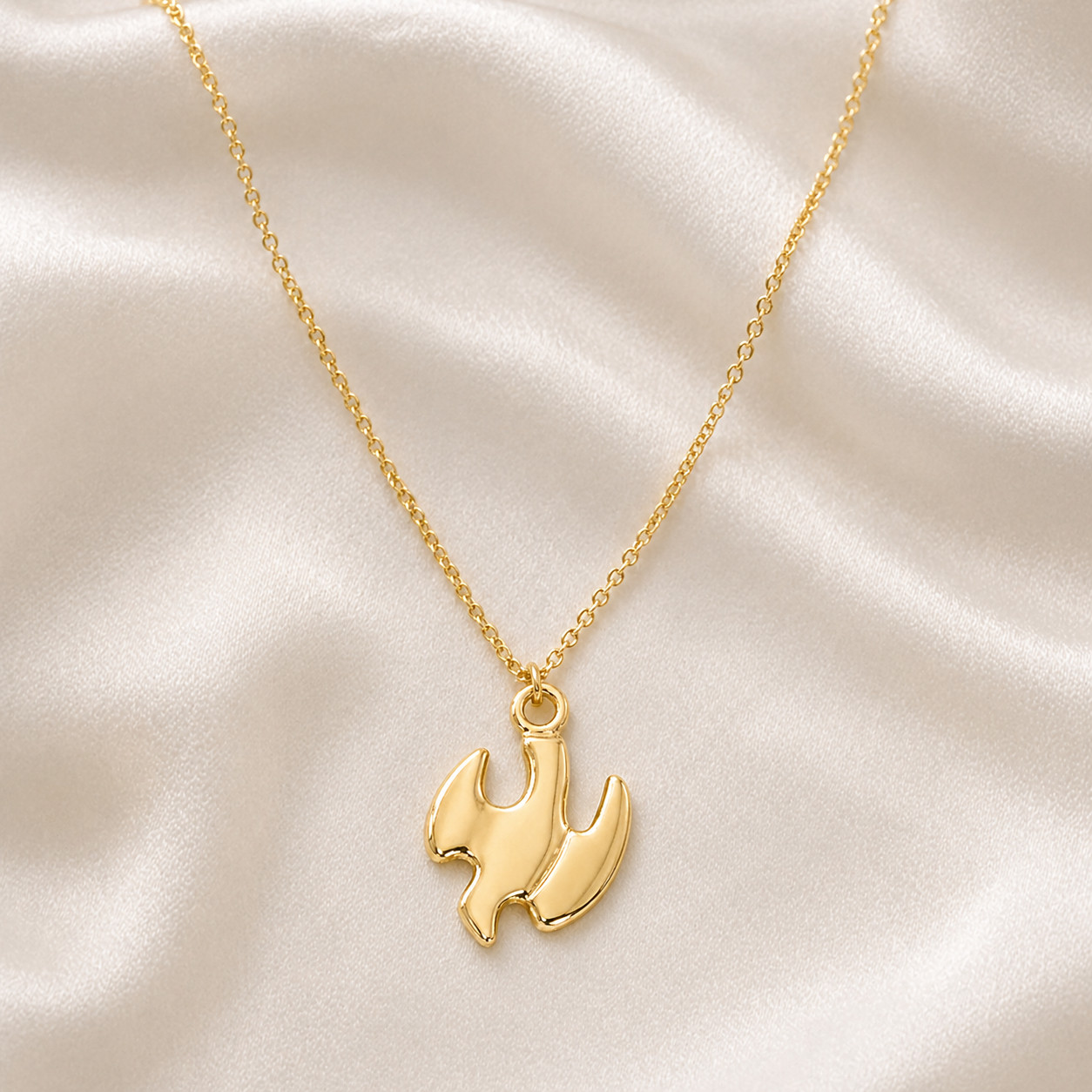 Holy Spirit Dove Gold Plated Sterling Medals Jewelry Pendant Necklace & Chain