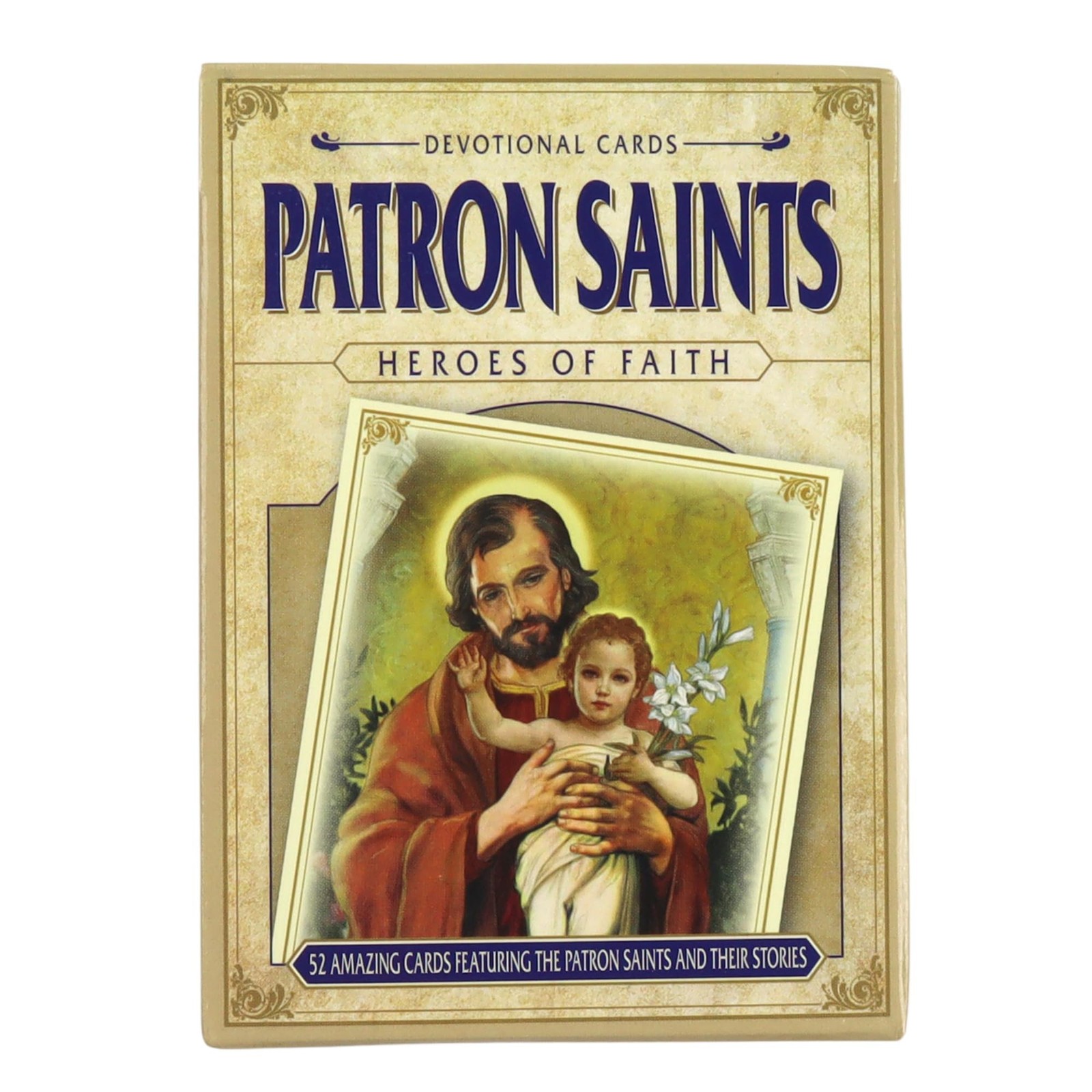 Needzo Patron Saint Devotional Card Set, Learn The Saints Flashcard Deck, Gre…