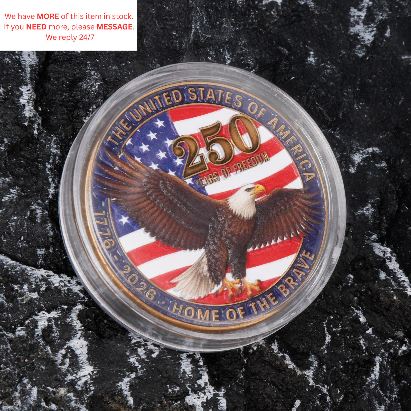 250th Anniversary United States of America Liberty Bell Souvenir Coin