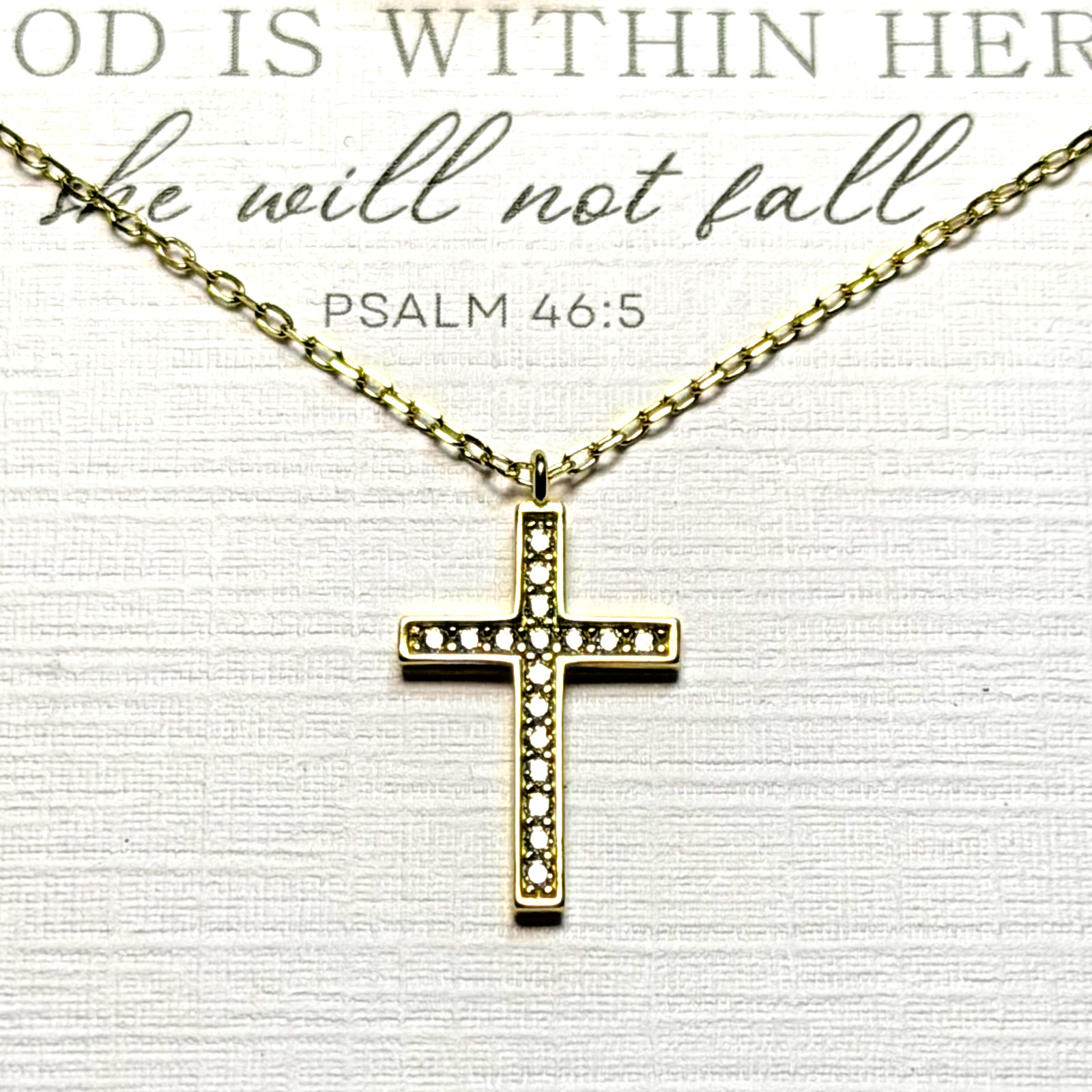 925 Sterling Silver Cross Necklace Lot All New in Box Two with CZ Stones, NIB