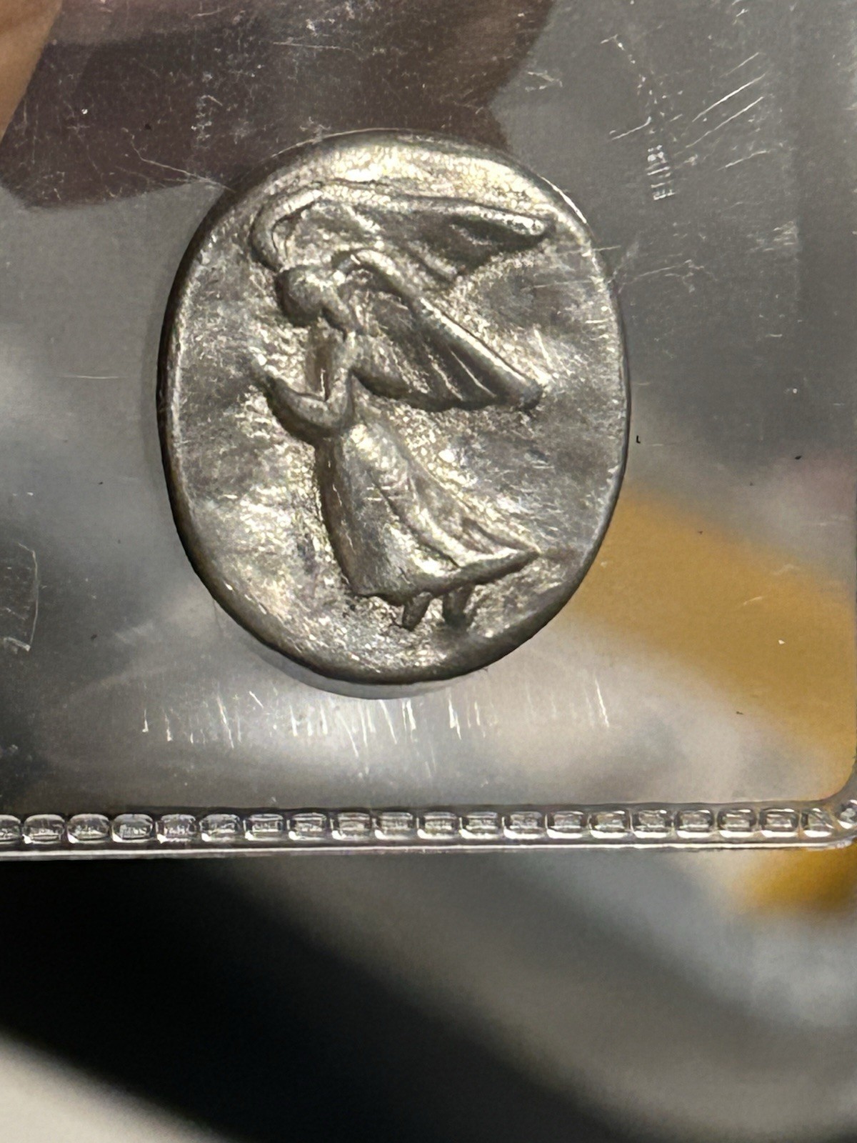 Vintage Christian — Angel Pocket Medallion Weight 9g unknown metal composition