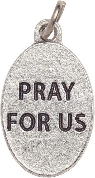 Archangel Uriel Pray for Us Medals, 1″, Made in Italy, Pack of 4 Charms
