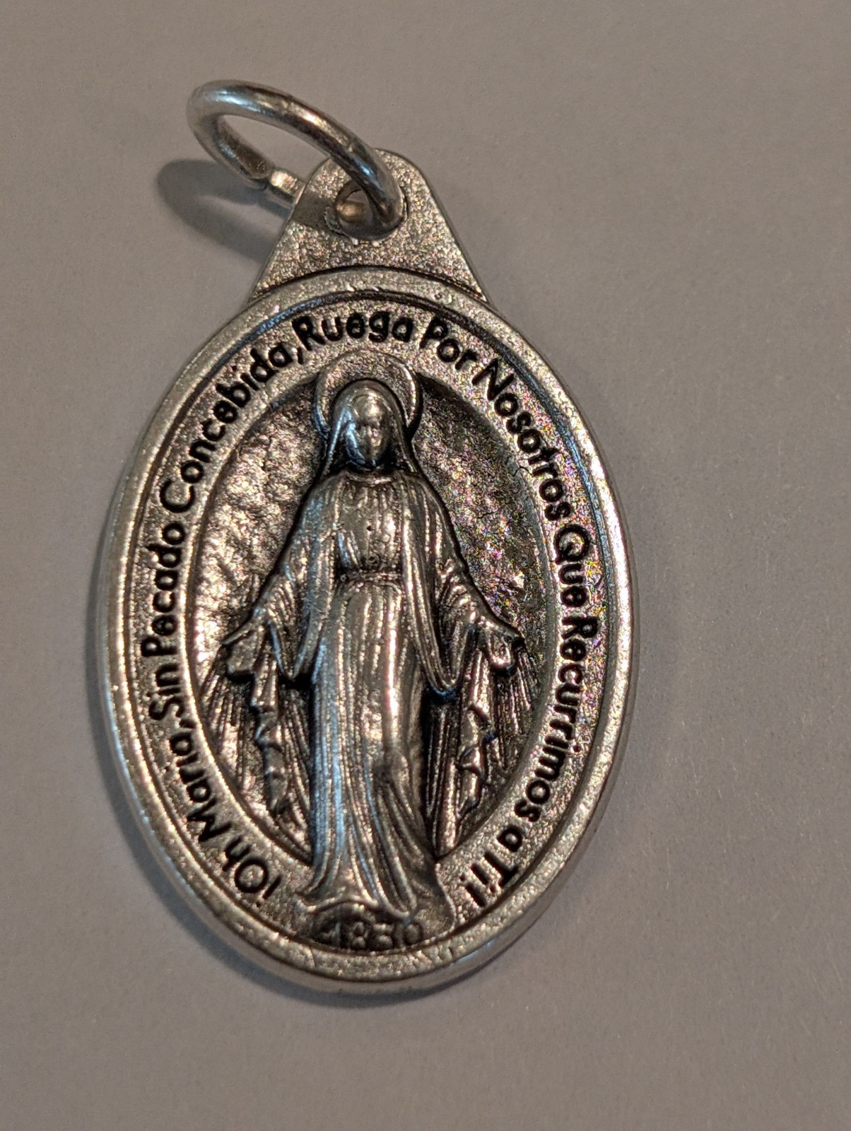 Catholic Miraculous Medal – *LATIN* – Made in Italy