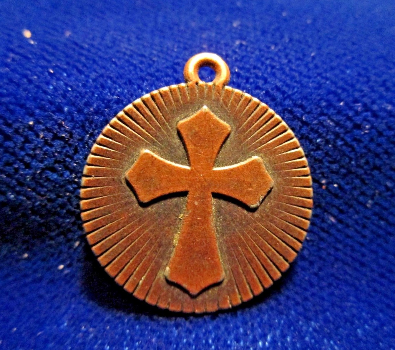 Have Faith Copper Cross Medal