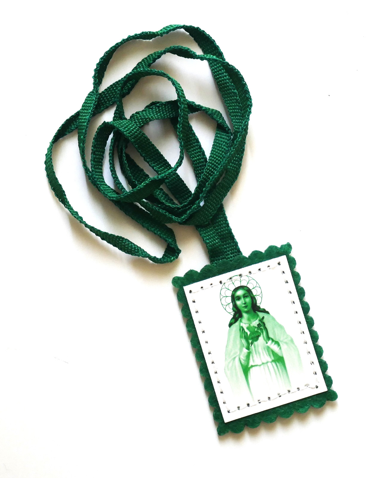 Classic Green Scapular