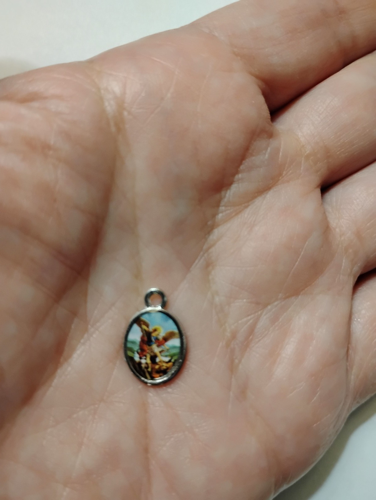 St Michael Holy prayer card & Medal New FREE SHIPPING