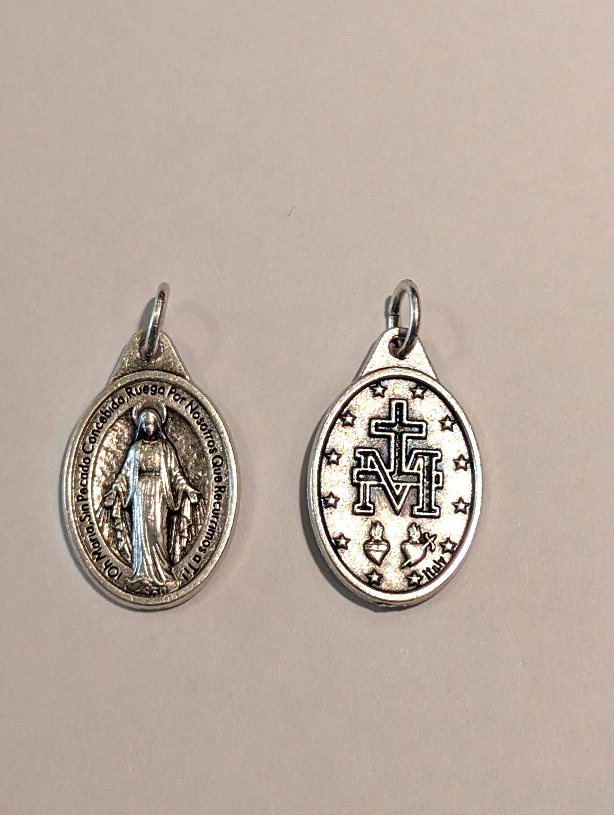 Catholic Miraculous Medal – *LATIN* – Made in Italy