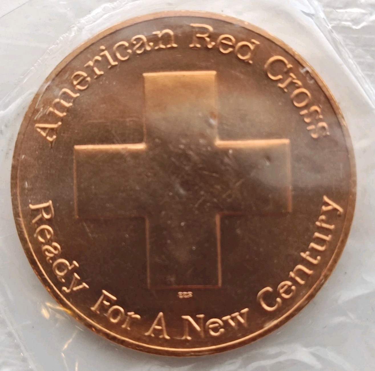 1881–1981 Red Cross Bronze Medal • Sealed Original Mint Packaging • 38mm