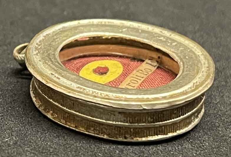 Italy 1930´ antique relic St Carlo Borromeo with the original wax seal 1st Class