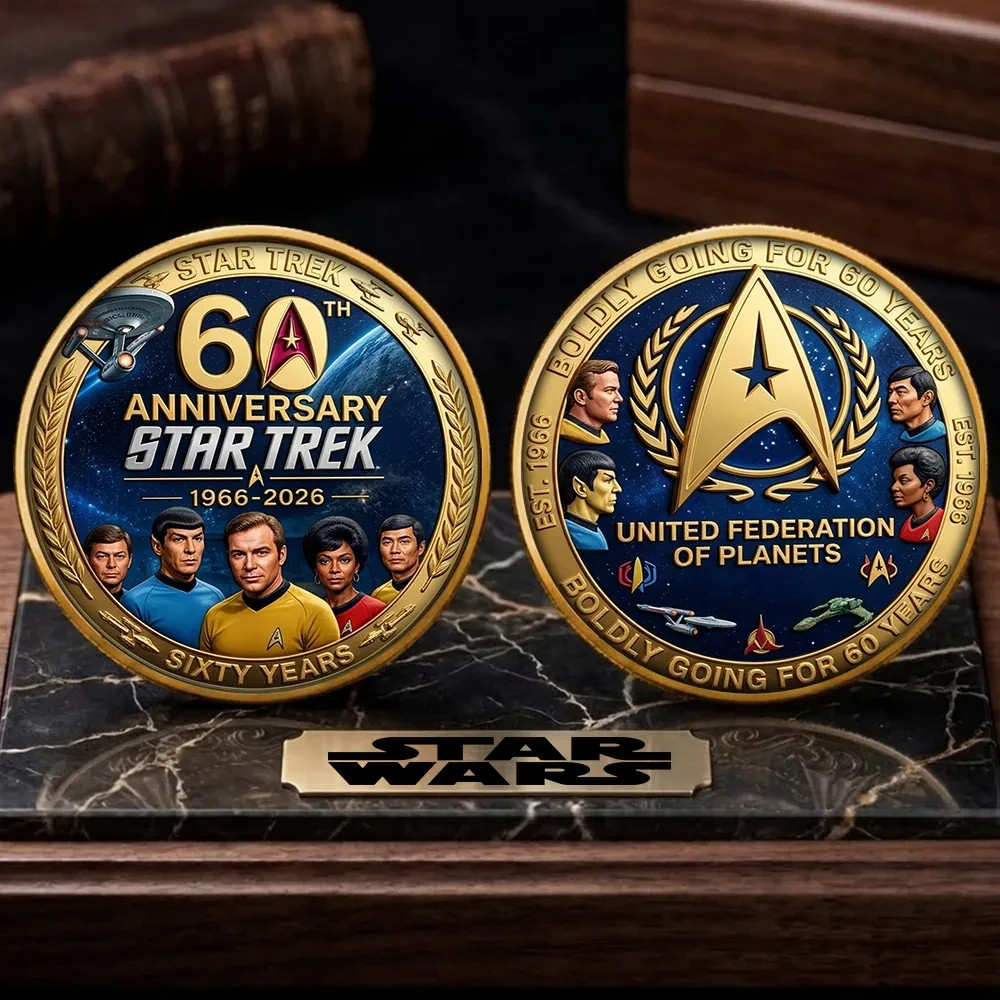 Star Trek 60th Anniversary 2026 Commemorative Coin 1966-2026