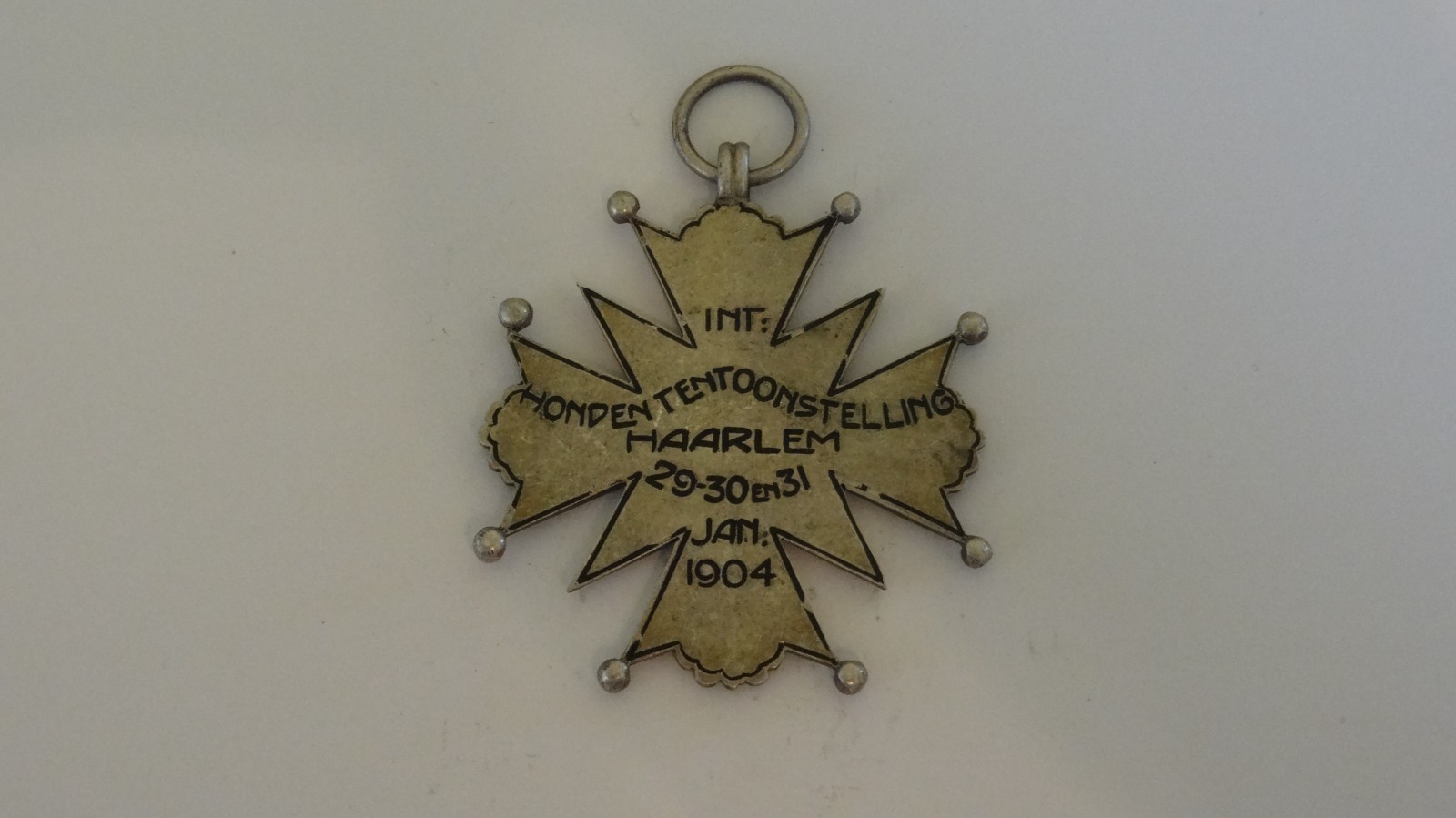 Rare 1904 St. Ursus Cross Medal with Crown – European Religious/Academic Insigni