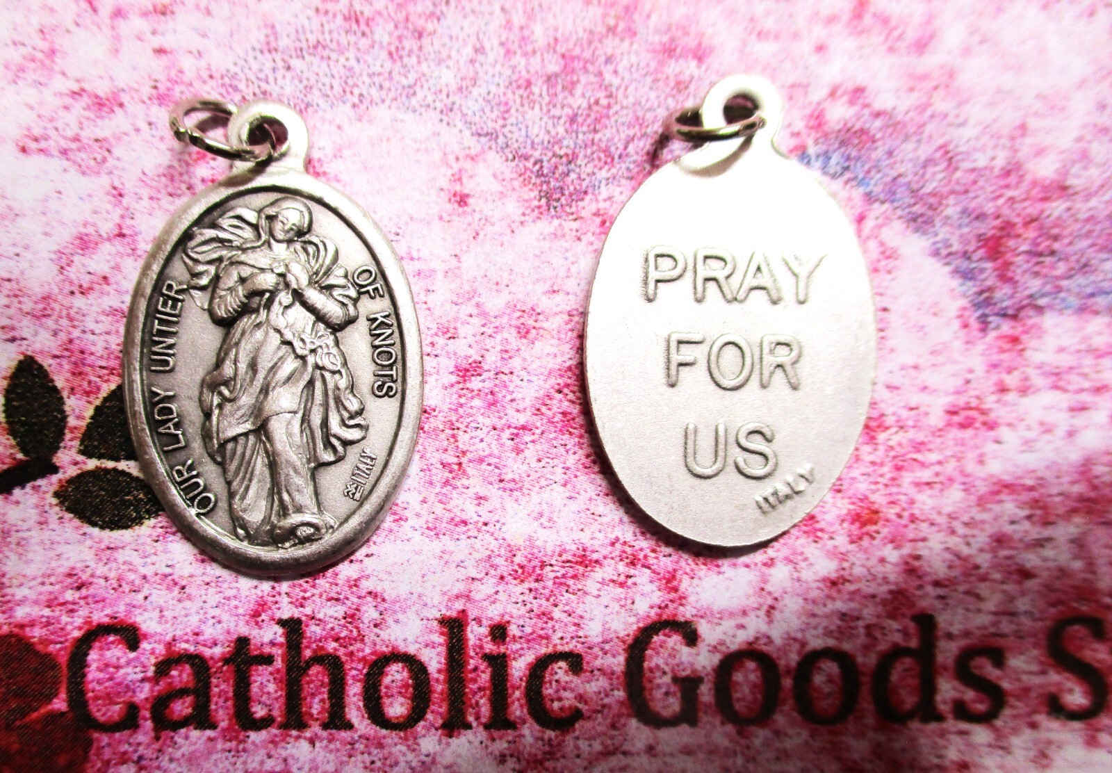 Our Lady Untier / Undoer of Knots – Italian – Ox 1 inch Medal 906