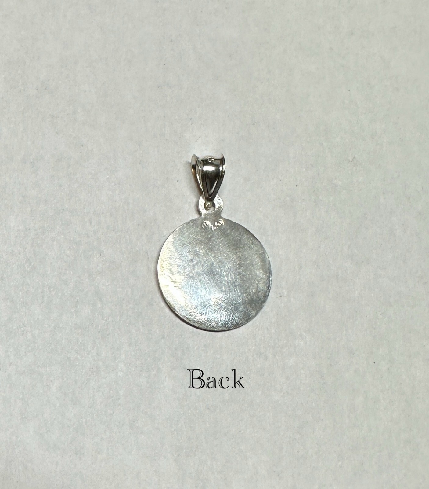 Sterling Silver 925 Holy Infant of Prague 19mm (0.75″ Diameter) Medal Pendant