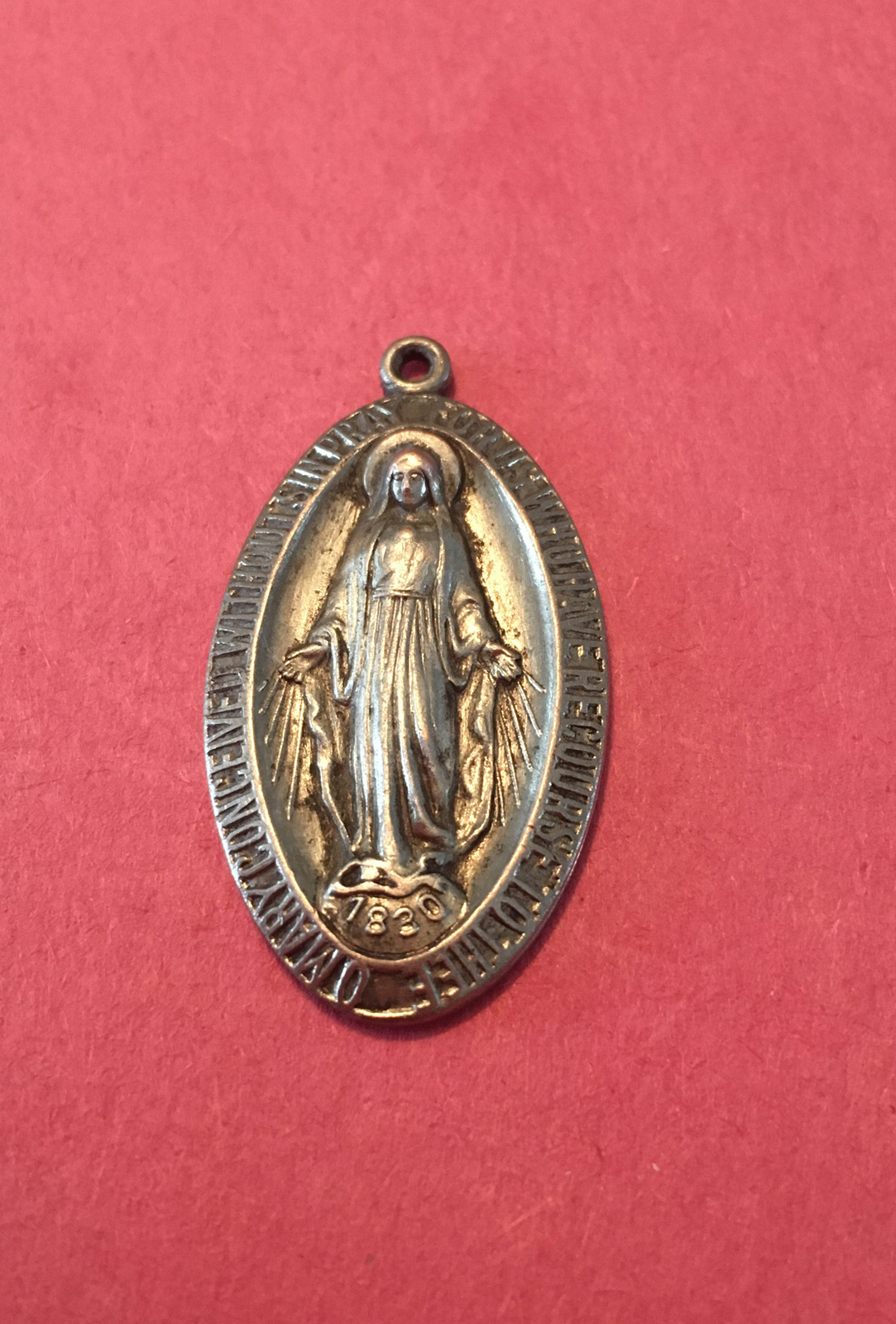 Miraculous Medal Classic. Religious Catholic