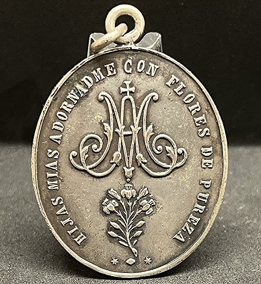 Spain 1900´ old Immaculate Conception My daughters, adorn me w flowers of purity